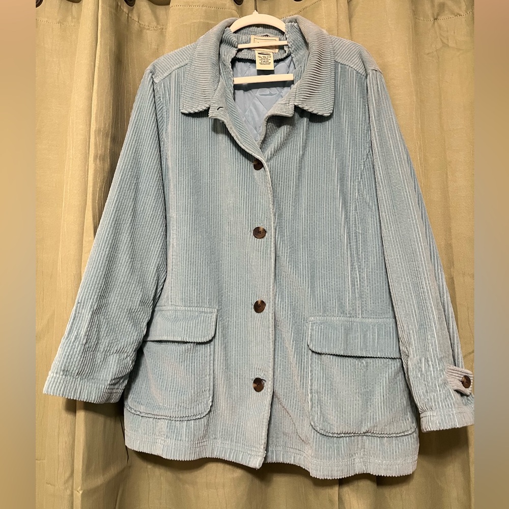 Vintage L.L Bean corduroy jacket with thinsulate removable liner